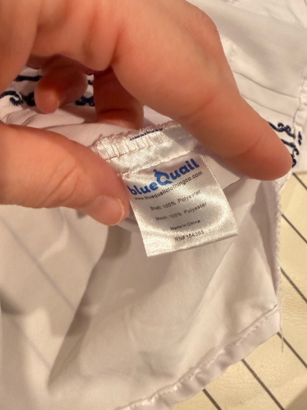 Blue Quail White Guayabera Fishing Shirt - Picture 7 of 12